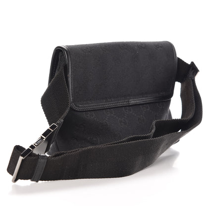 Gucci GG Monogram Web Flight Belt Bag Black 3 of 7