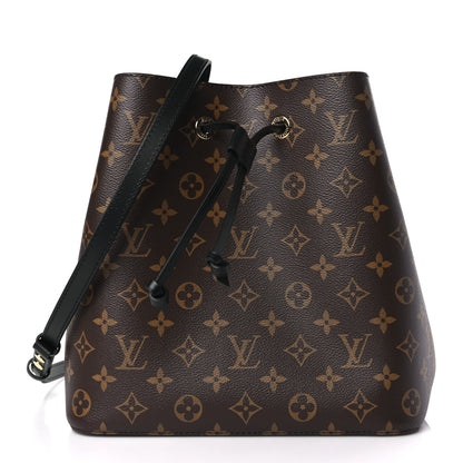 Louis Vuitton Monogram Neonoe MM Black 1 of 9