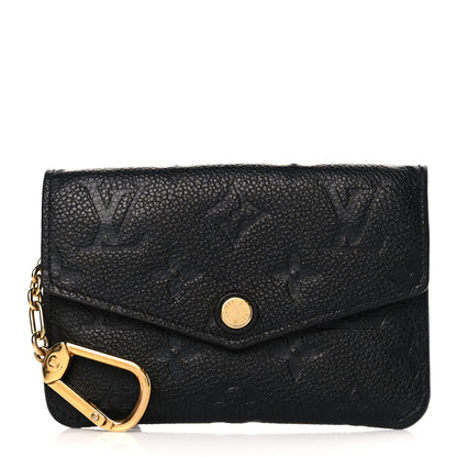 Louis Vuitton Empreinte Key Pouch Black 1 of 7