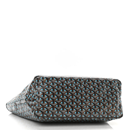 Goyard Goyardine Saint Louis Claire Voie PM Black Blue 6 of 12