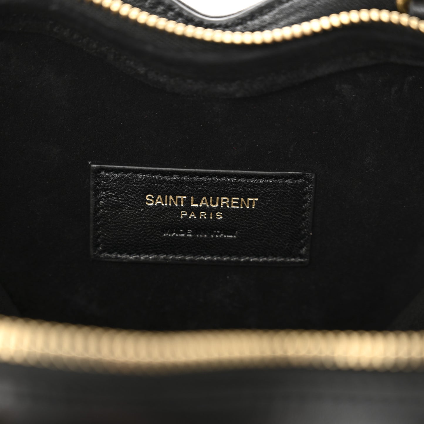 Lambskin Matelasse Chevron Monogram Small Love Heart Chain Bag Black