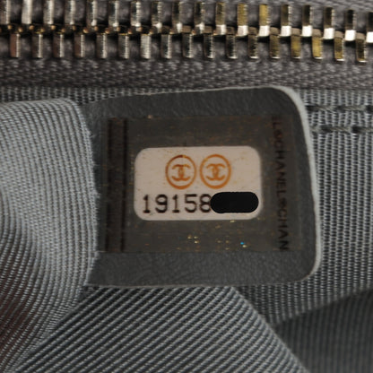 Chanel Deerskin Cerf Executive Shopper Tote White 7 of 7