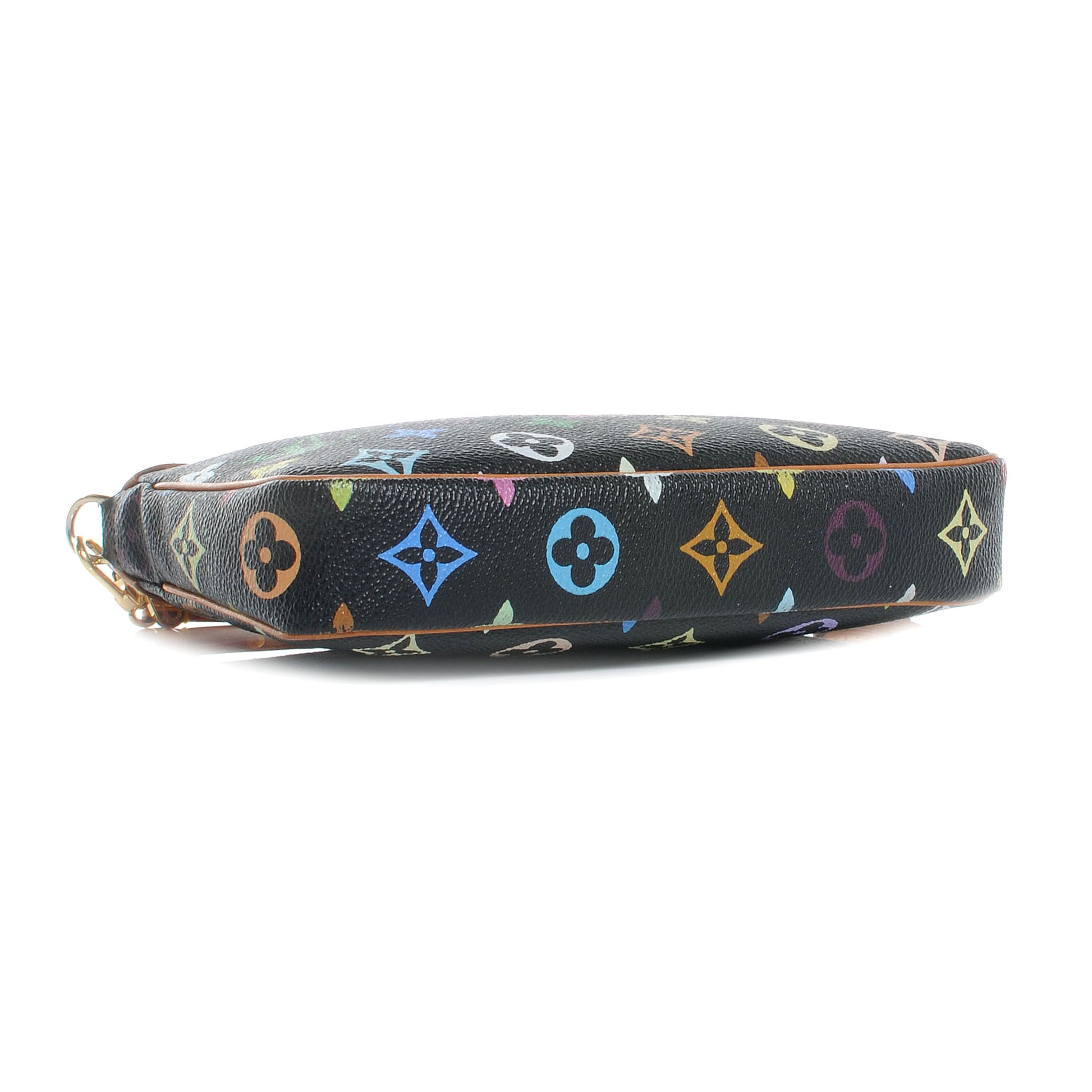 Louis Vuitton Monogram Multicolor Pochette Accessories Black 5 of 9