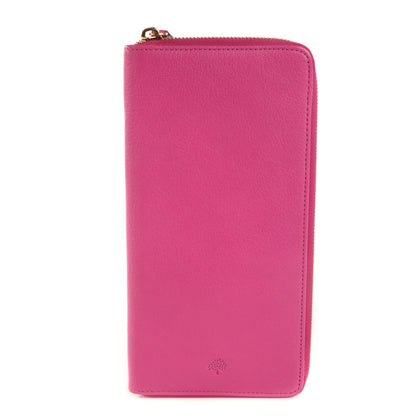 Mulberry Glossy Goat Zip Around Travel Wallet Pink 1 of 8