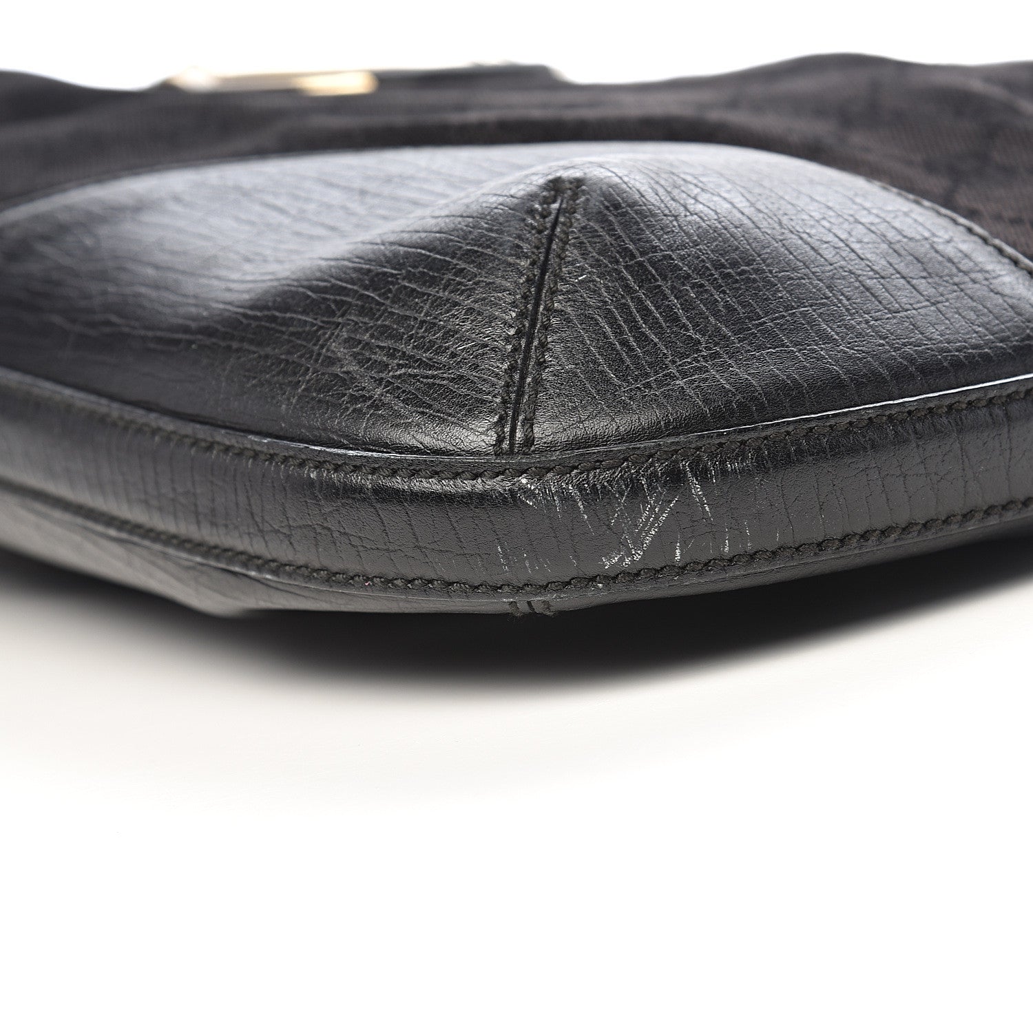 Gucci Monogram Hasler Hobo Black 12 of 14