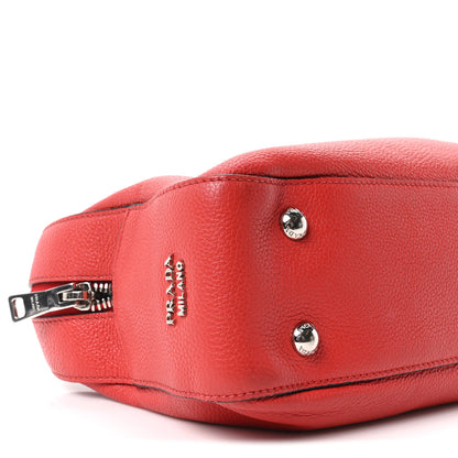 Prada Vitello Daino Chain Satchel Bag Lacca 8 of 9