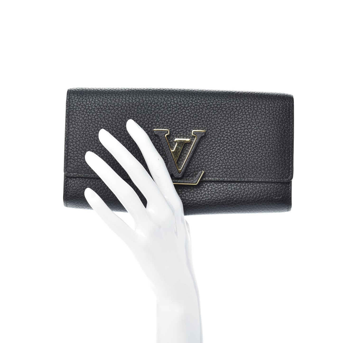 Taurillon Capucines Wallet Black