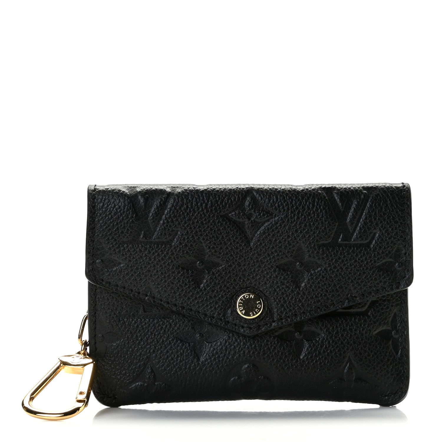 Louis Vuitton Empreinte Key Pouch Black 1 of 7