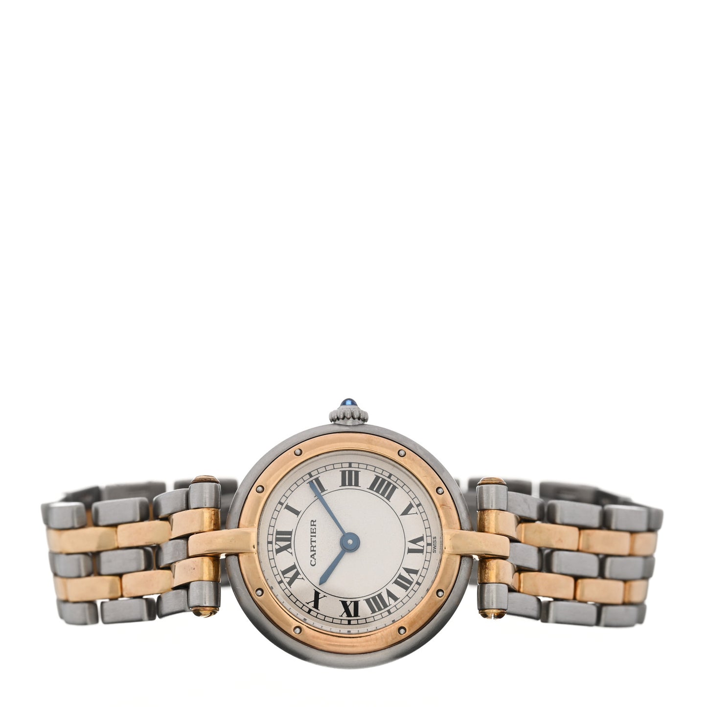 Stainless Steel 18K Yellow Gold 24mm Panthere Vendome Quartz Watch