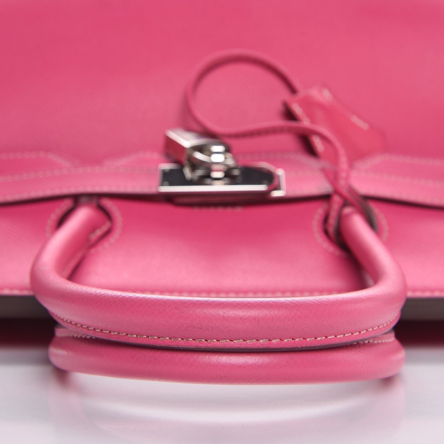 Hermes Epsom Candy Birkin 35 Rose Tyrien Rubis 31 of 46