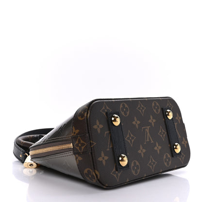 Louis Vuitton Vernis Monogram Alma BB Taupe Metallise 4 of 8