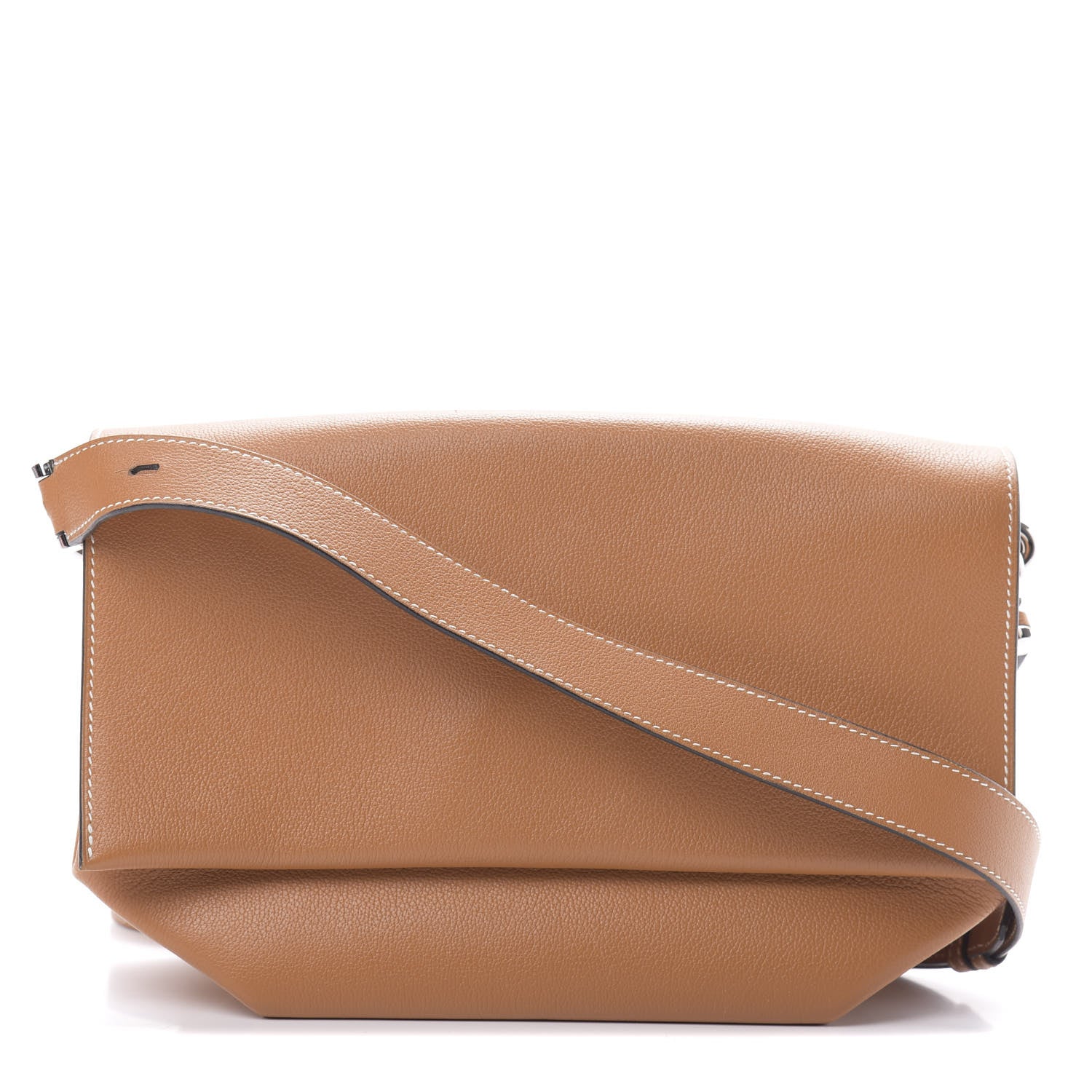 Hermes Taurillon Novillo Opli 28 Toffee Lime 1 of 13