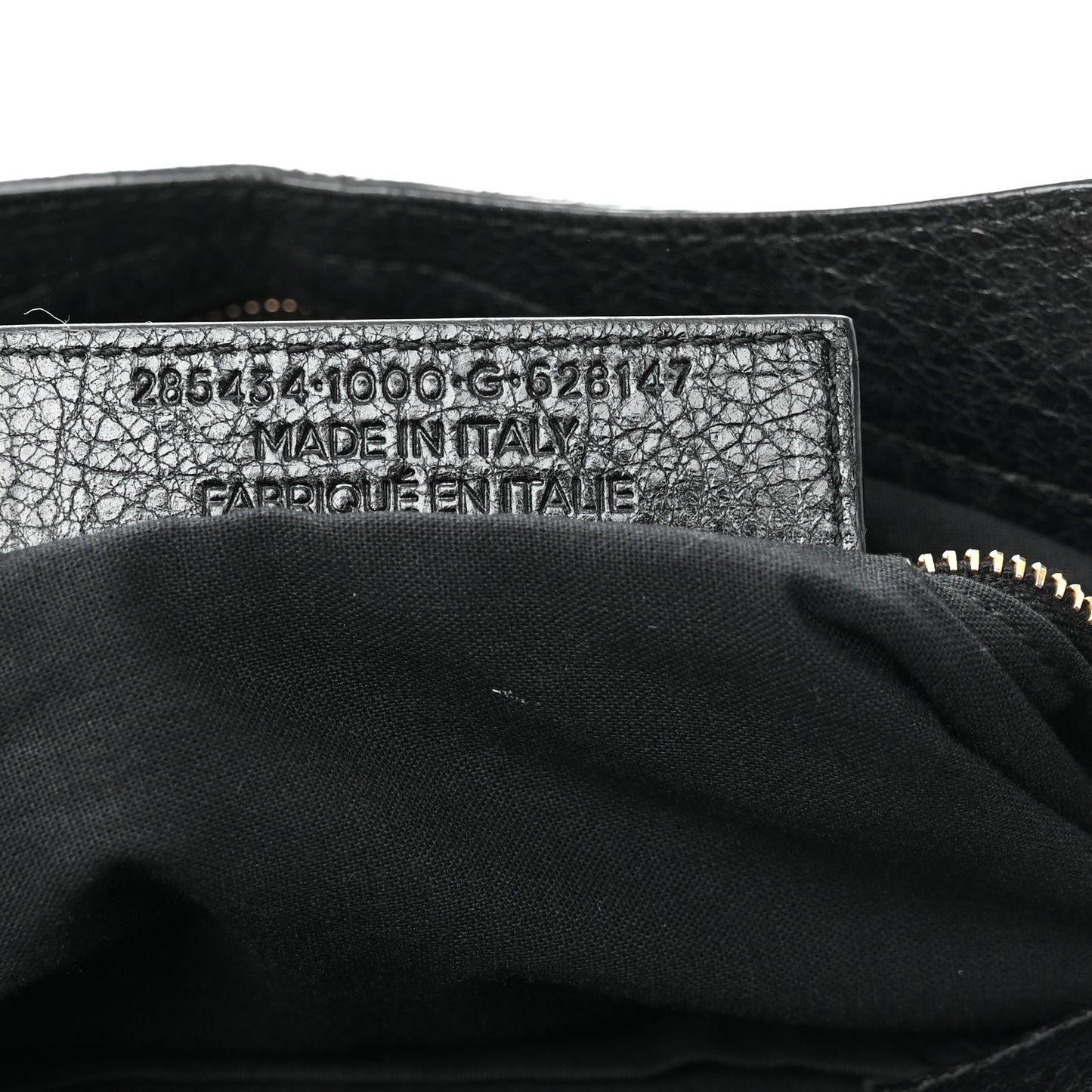 Agneau Giant 12 Gold Hardware Town Black