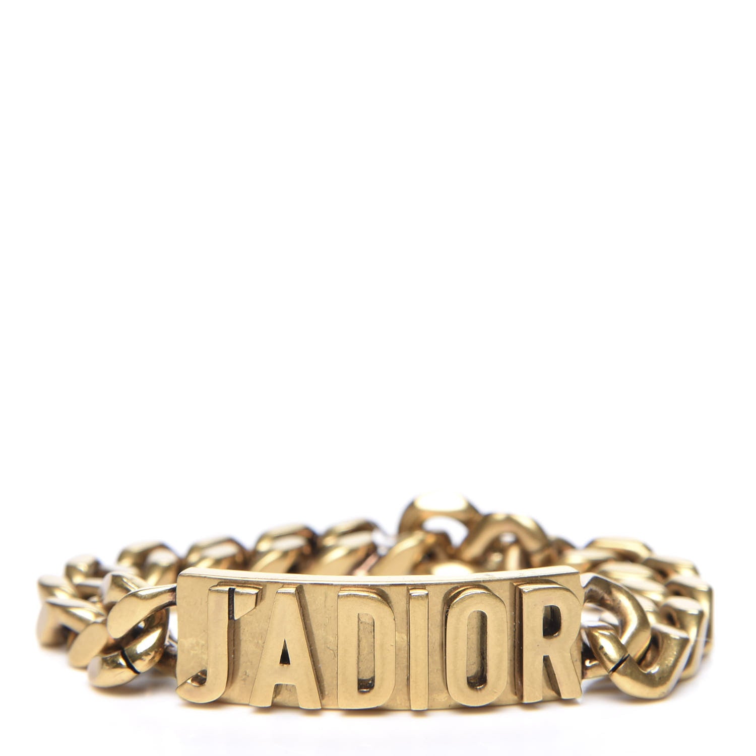 Christian Dior Metal J'Adior Chain Bracelet Gold 1 of 3