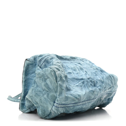 Givenchy Tumbled Sheepskin Mini Pandora Sky Blue 4 of 10