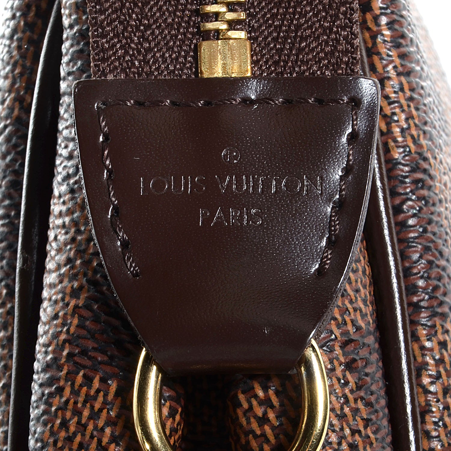 Louis Vuitton Damier Ebene Eva Clutch 7 of 8