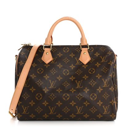 Louis Vuitton Monogram Speedy Bandouliere 30 1 of 13