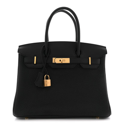 Hermes Togo Swift Canvas 3 in 1 Birkin 30 Black 1 of 13