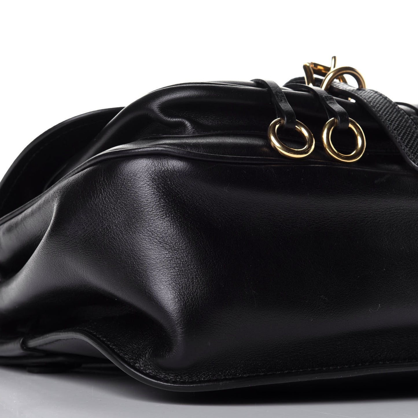 Saffiano Cuir Calf Corsaire Bag Black