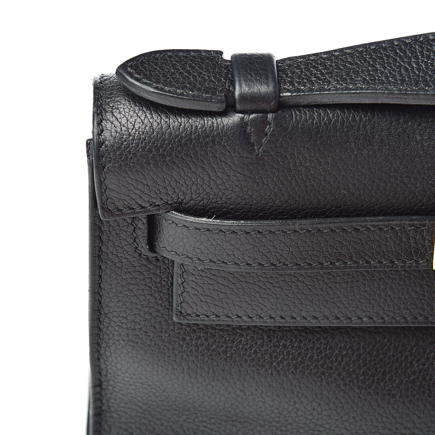 Evergrain Kelly Pochette Clutch Black