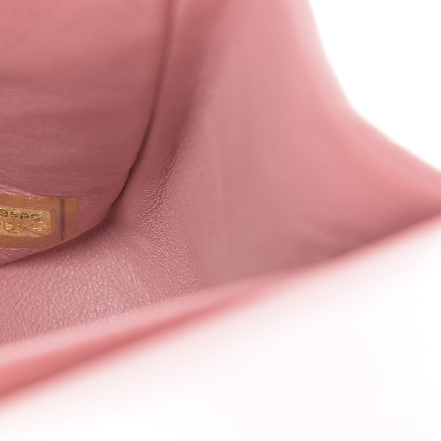 Caviar Quilted Medium Double Flap Pink