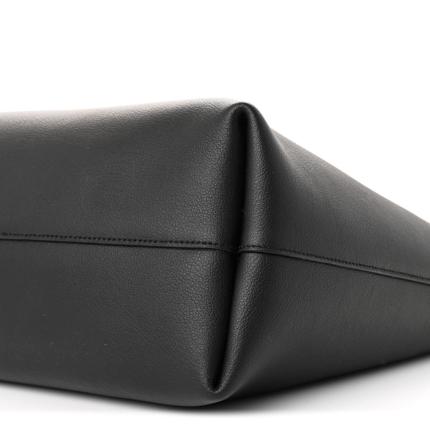 Saint Laurent Calfskin Large Shopping Tote Black 12 of 12