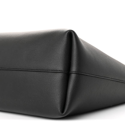 Saint Laurent Calfskin Large Shopping Tote Black 12 of 12