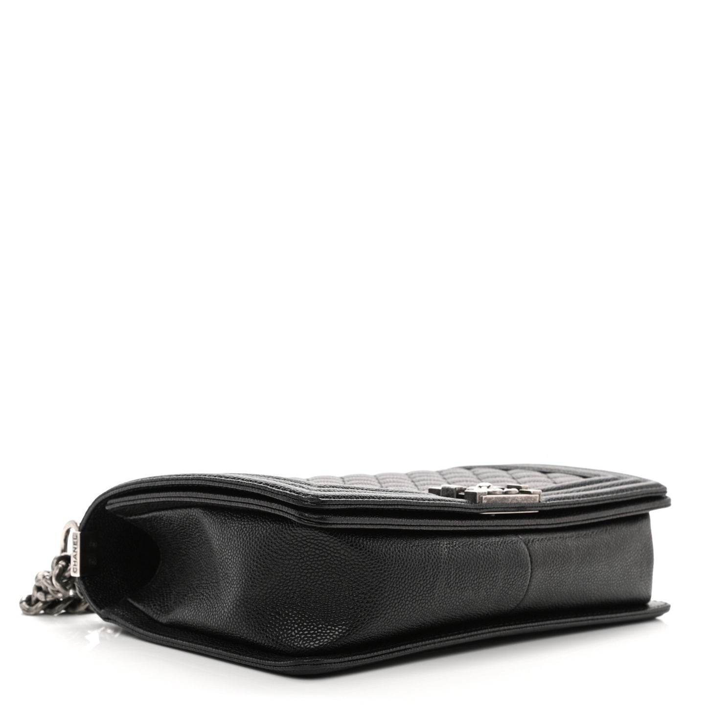 Caviar Quilted New Medium Boy Flap Black