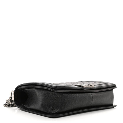 Chanel Caviar Quilted New Medium Boy Flap Black 4 of 13