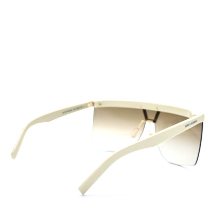 Saint Laurent SL 537 Mask Sunglasses White 2 of 8