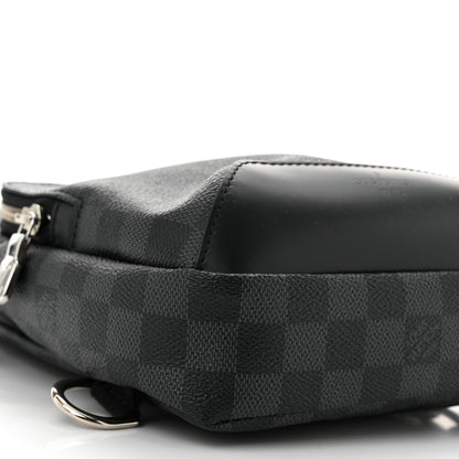 Louis Vuitton Damier Graphite Avenue Sling Backpack 9 of 10