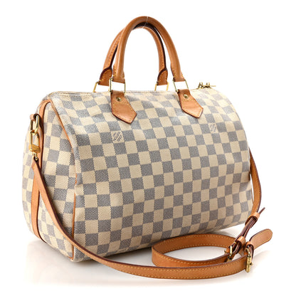 Louis Vuitton Damier Azur Speedy Bandouliere 30 3 of 11