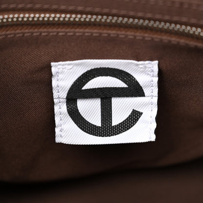 Telfar Vegan Leather Shmedium Shopping Bag Chocolate 6 of 10