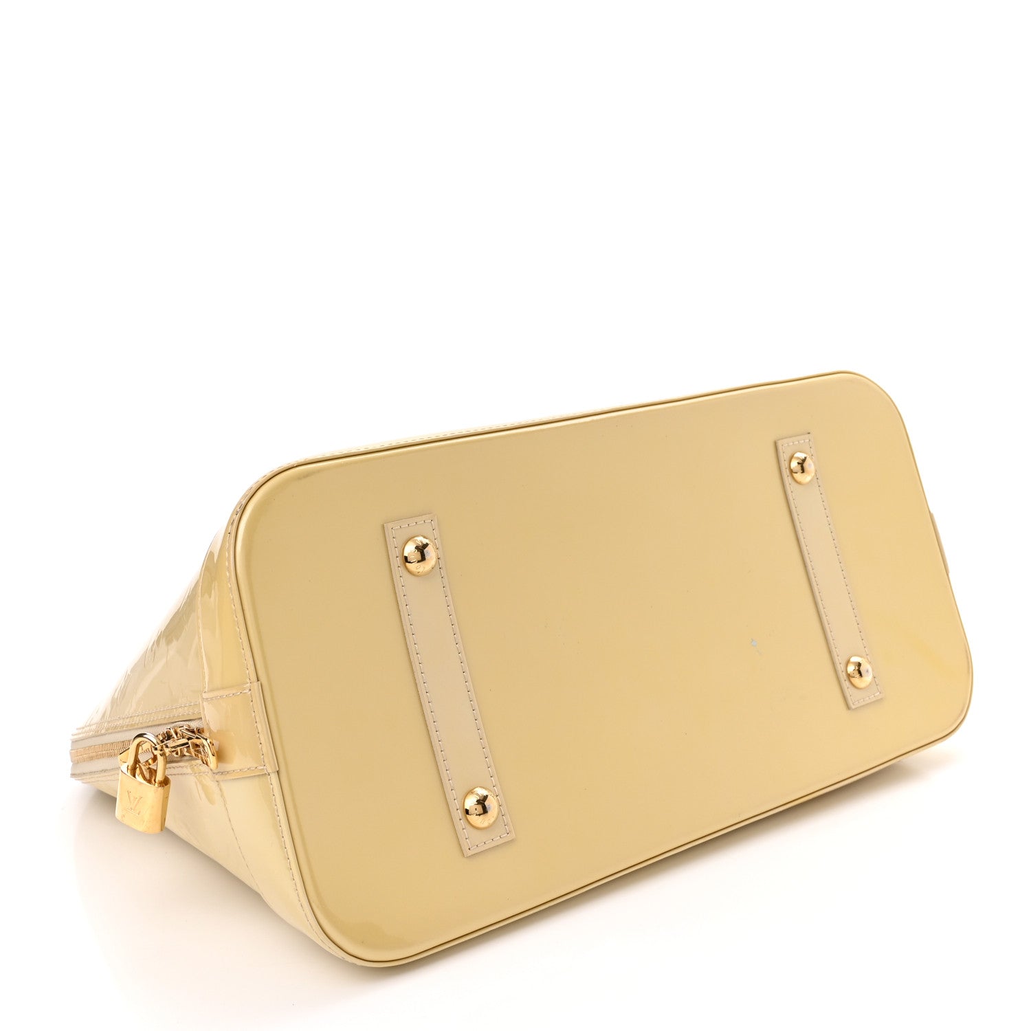 Louis Vuitton Vernis Alma GM Blanc Corail 4 of 14