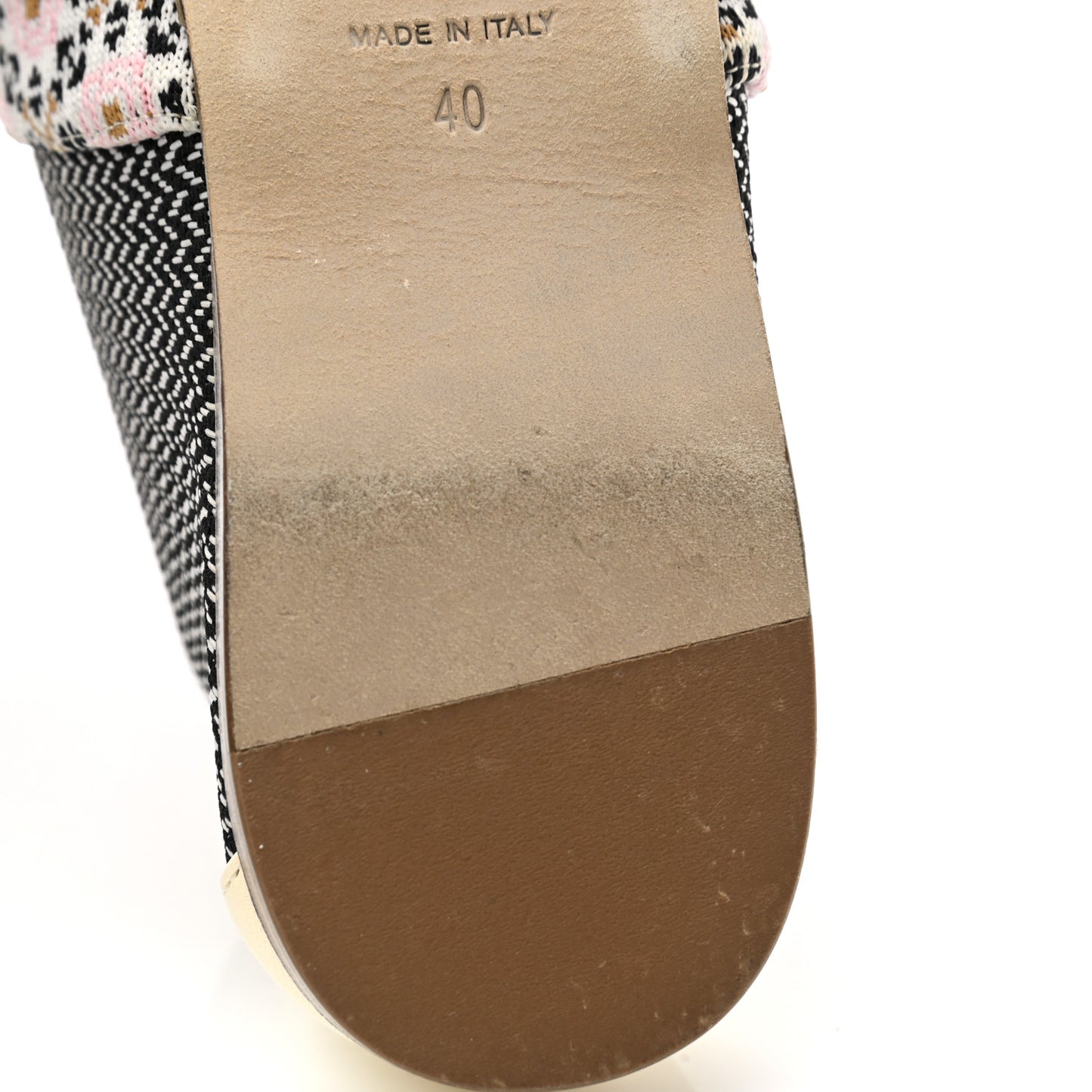 Grosgrain Camellia Mocassin Loafers 40 Multicolor