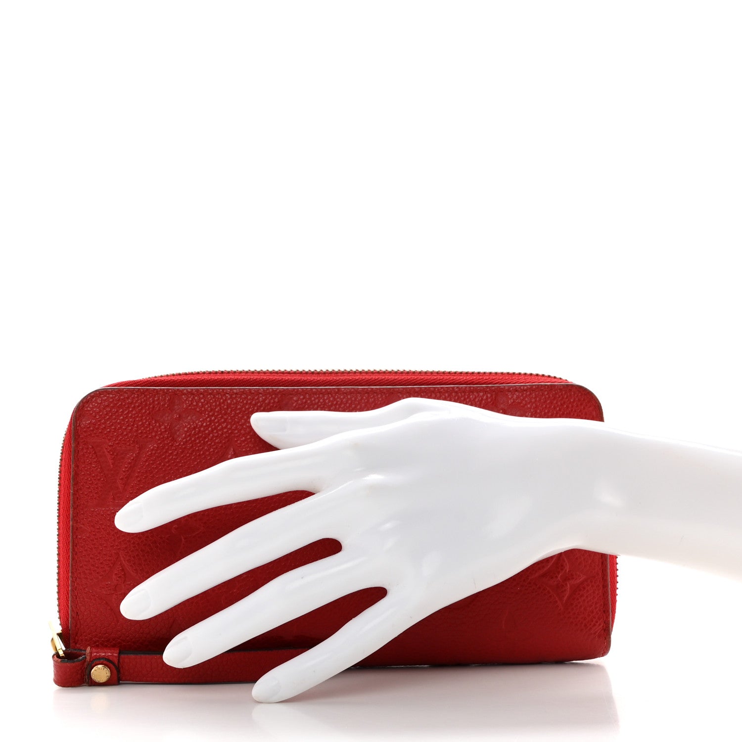 Louis Vuitton Empreinte Zippy Wallet Cherry 2 of 7