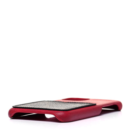 Louis Vuitton Calfskin Monogram iPhone 11 Pro Bumper Scarlet 5 of 18