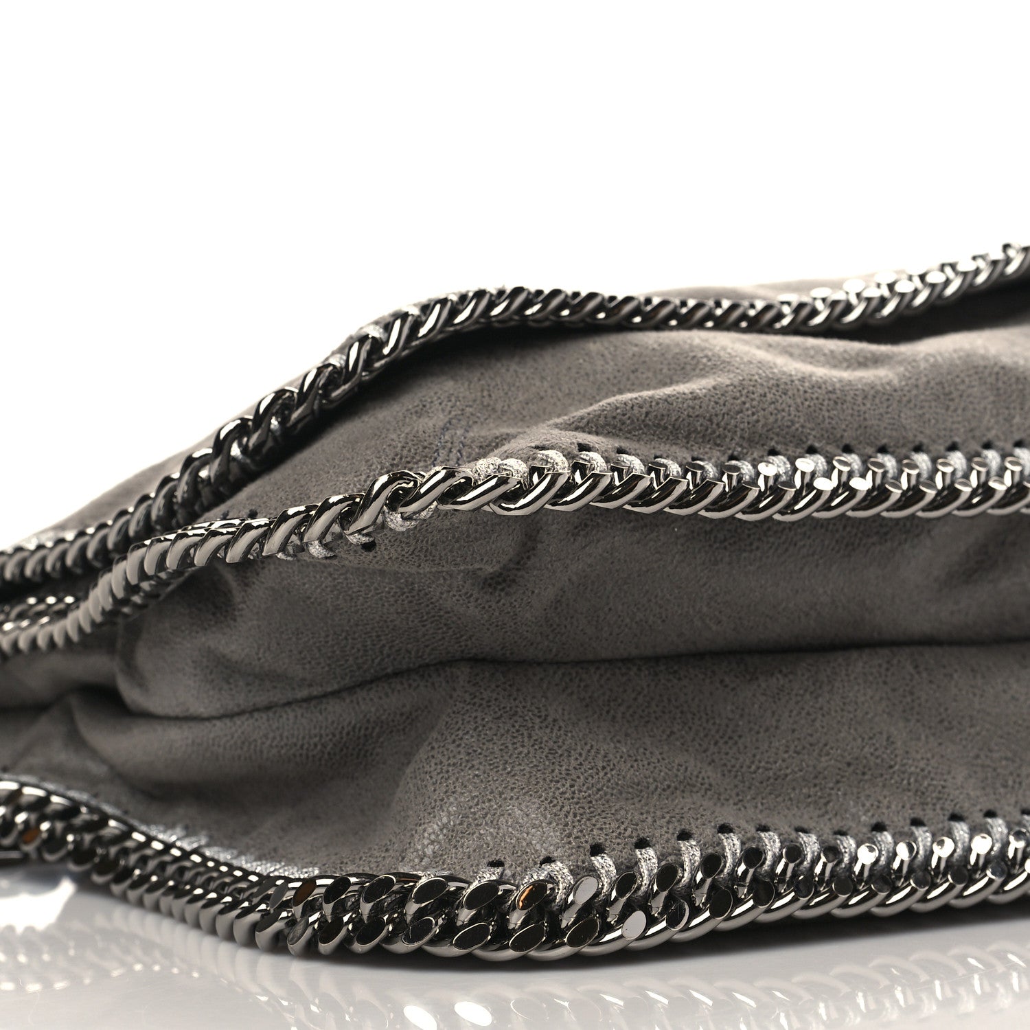 Stella McCartney Shaggy Deer Falabella Messenger Grey 8 of 9