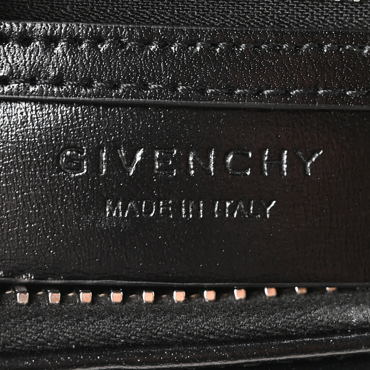 Givenchy Shiny Lord Calfskin Mini Antigona Black 6 of 10
