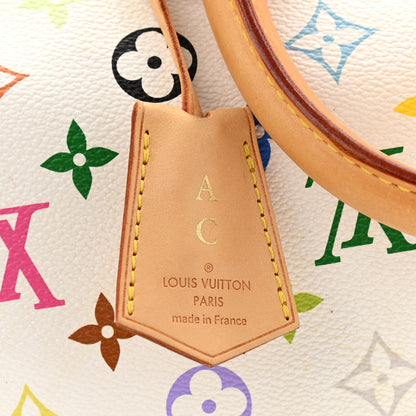 Louis Vuitton Monogram Multicolor Speedy 30 White 13 of 14