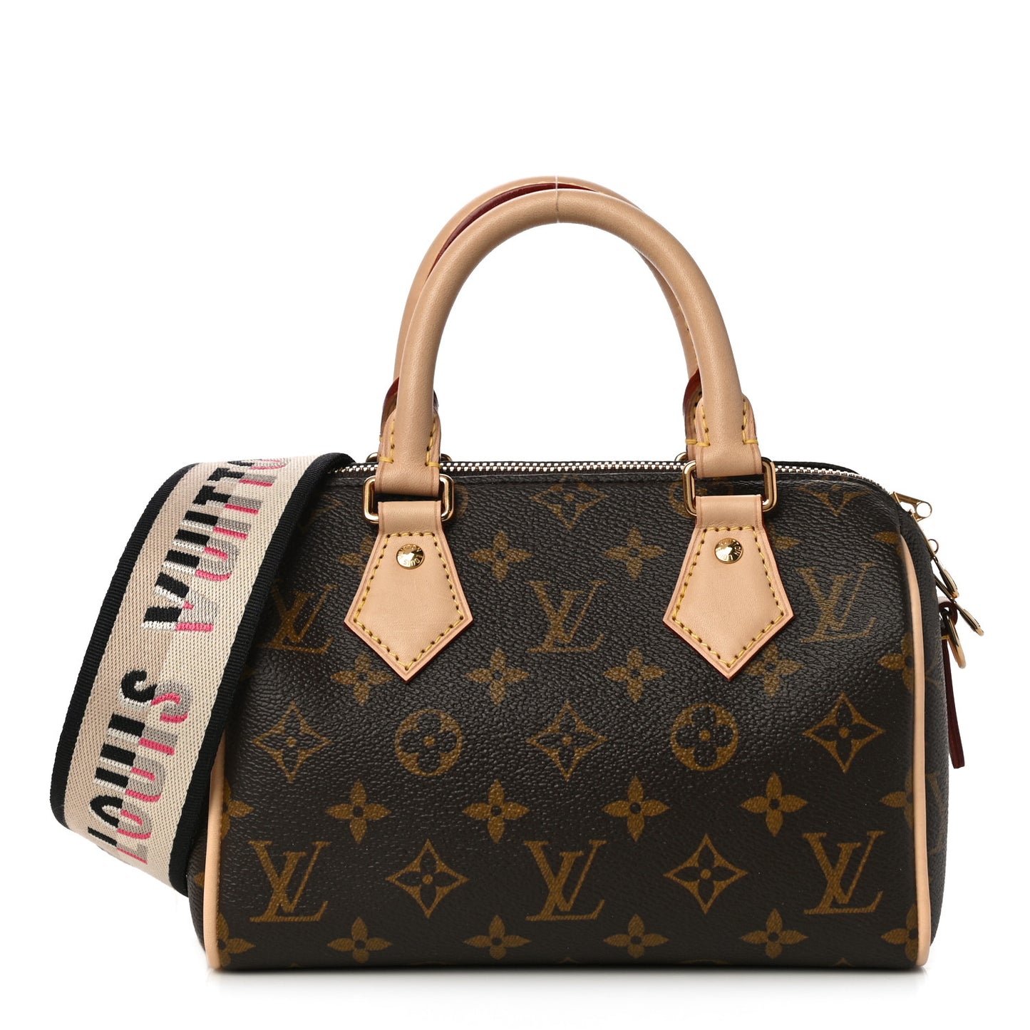 Monogram Speedy Bandouliere 20 Black