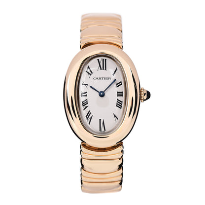 Cartier 18K Yellow Gold 22mm Baignoire Quartz Watch 1 of 5