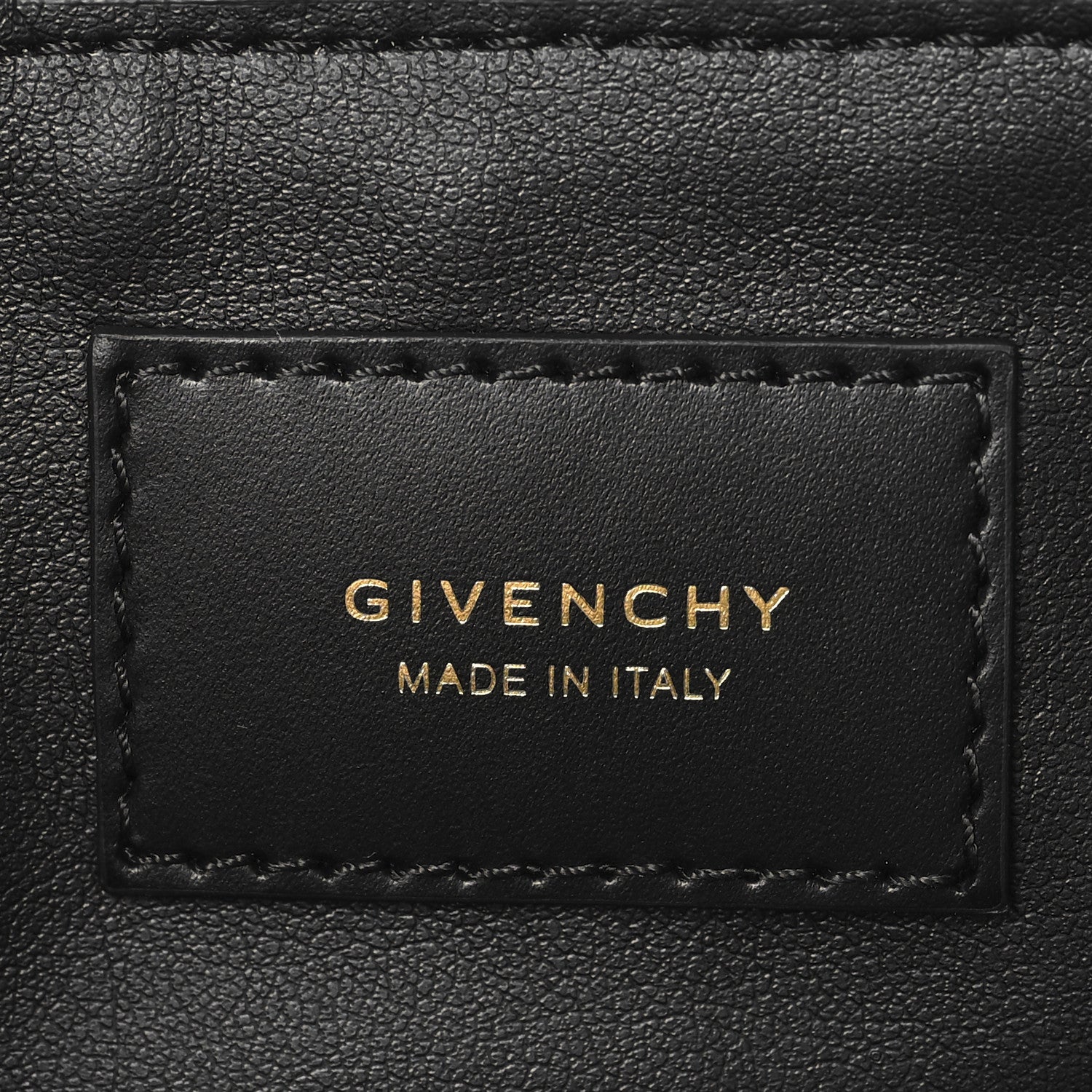 Givenchy Calfskin Medium Logo Pouch Black 6 of 8