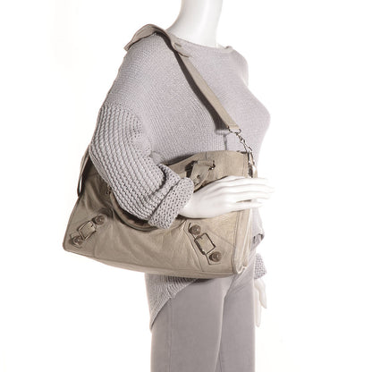 Balenciaga Agneau Giant 21 Silver Hardware City Argent 5 of 12