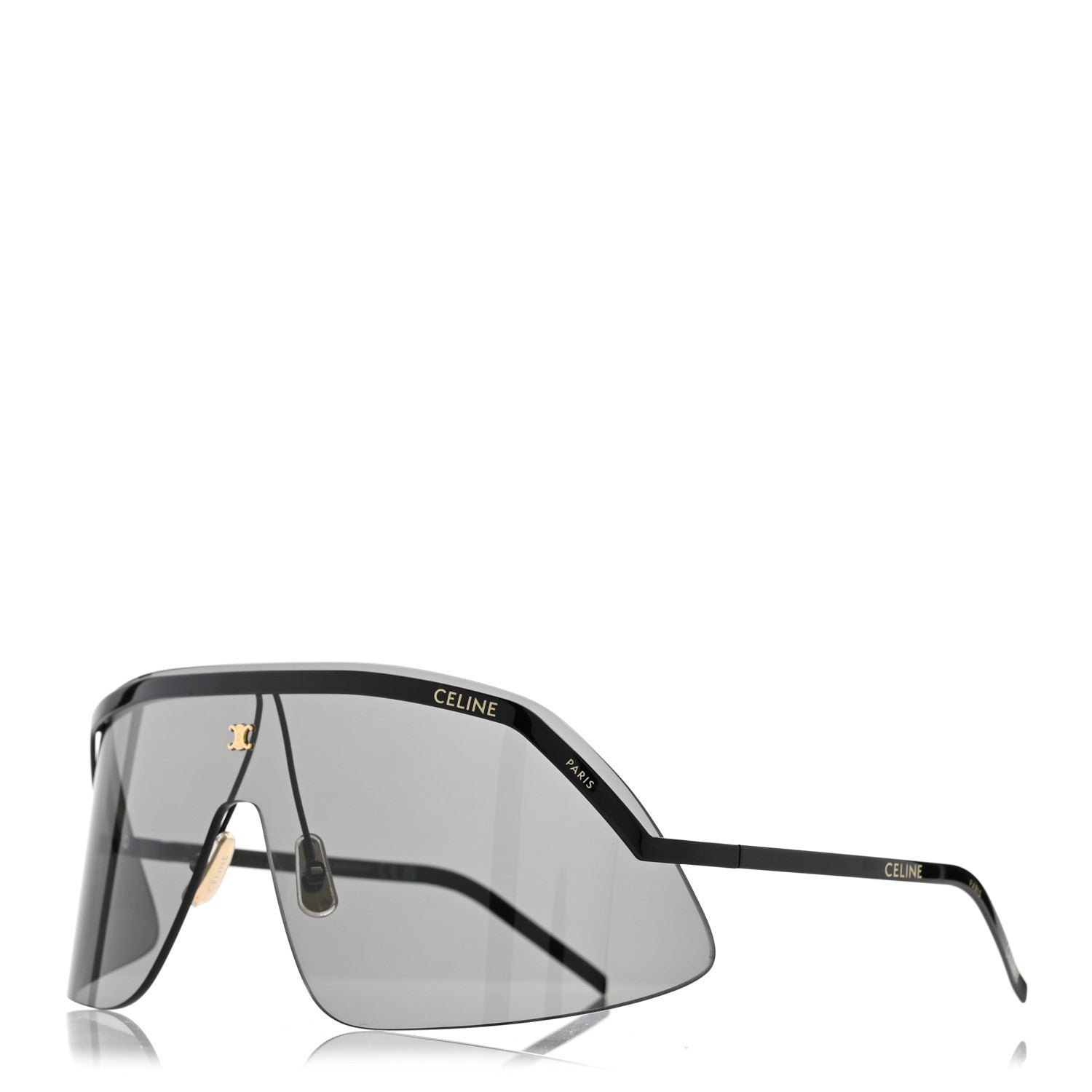 Celine Metal Morning Shade Sunglasses CL40350U Black 1 of 8