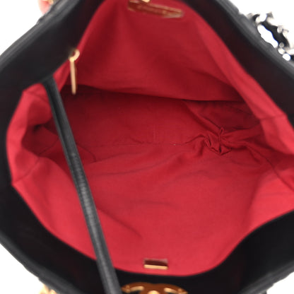 Chanel Lambskin Quilted Chanel 19 Shopping Bag Black 5 of 11