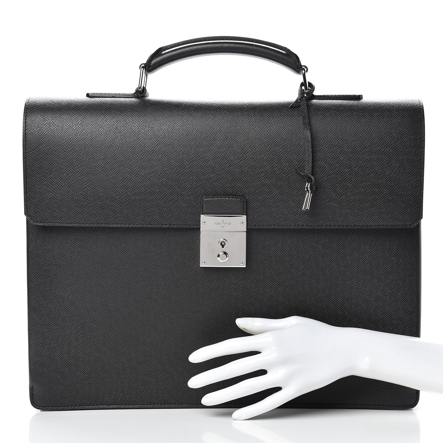 Taiga Robusto 1 Compartment Briefcase Black