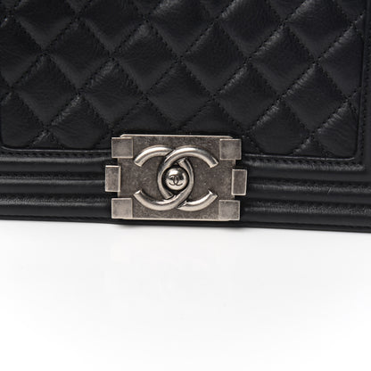Chanel Calfskin Quilted Small Boy Flap Black 10 of 10
