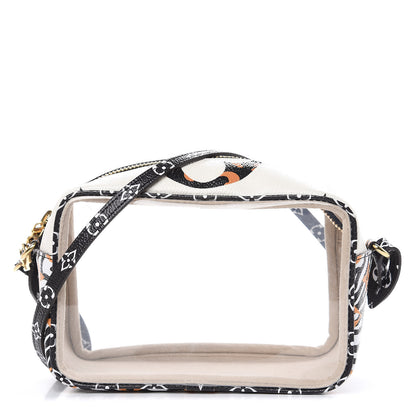 Louis Vuitton Monogram Giant Jungle Beach Pouch Ivory 1 of 8