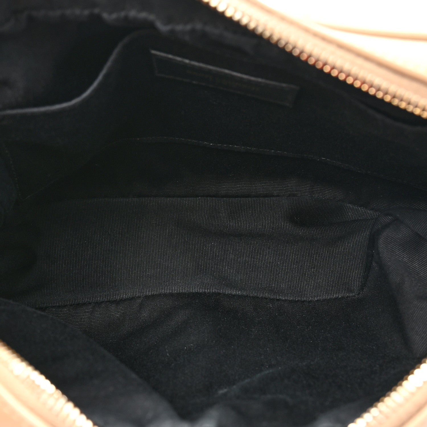 Saint Laurent Calfskin Matelasse Monogram Lou Camera Bag Dark Beige 5 of 11